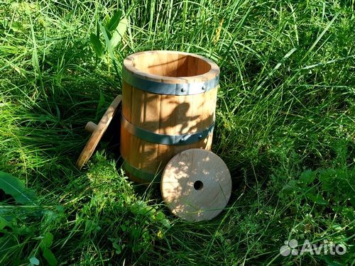 Кадка дубовая 12 л