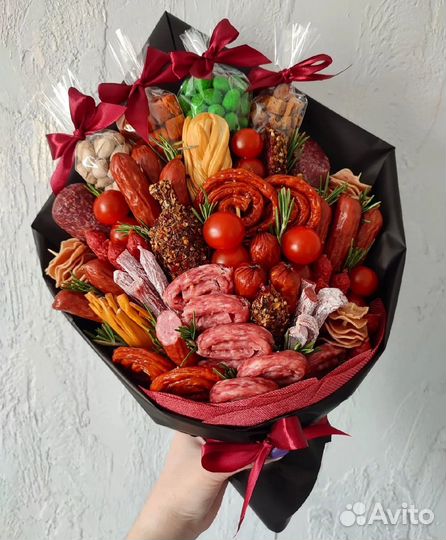 Мужской съедобный букет, вкусный букет