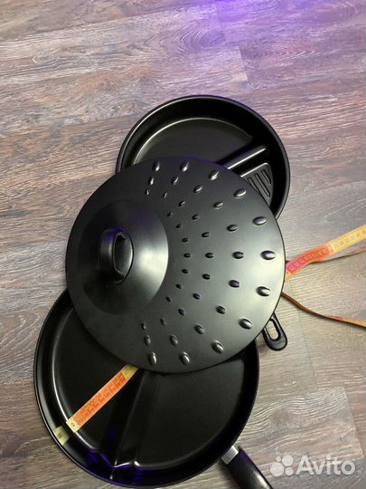 Набор, 2 сковородки с крышкой