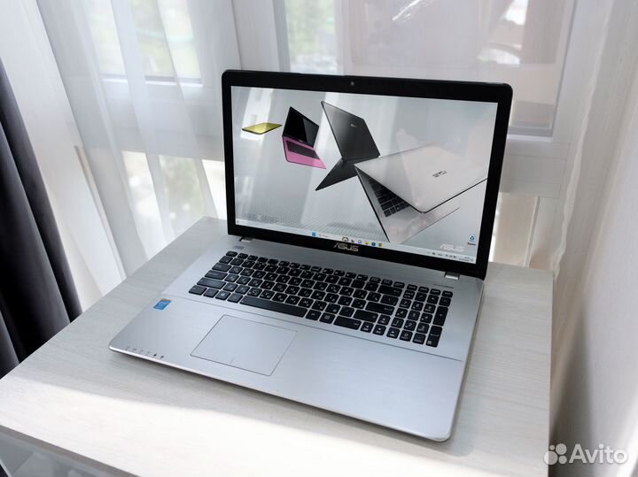 Игровой ноутбук Asus 17 дюймов (Core i7)