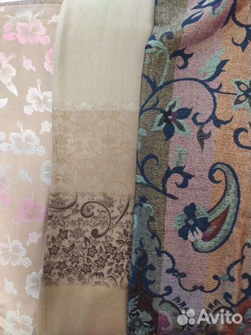Палантины разные 70 х 140