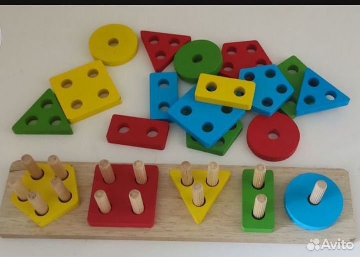 Игрушки развивающие, пособия