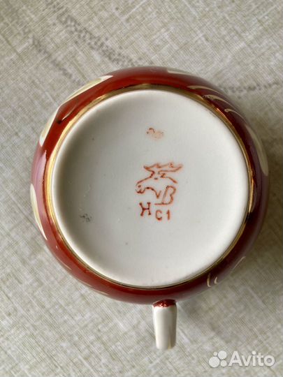 Чайный сервиз вербилки СССР