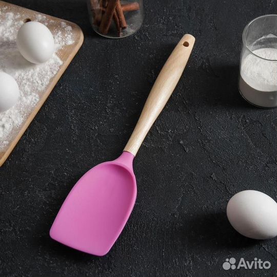 Лопатка Доляна «Домашнее тепло», 29,5 см, цвет мик