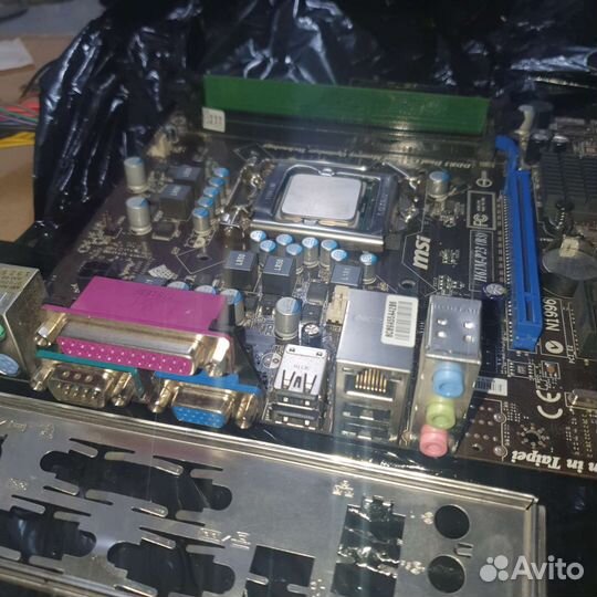 Мать 1155 MSI H61M + Core i5 - 2400 (20штук)