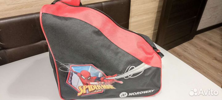 Коньки ледовые новые детские+сумка