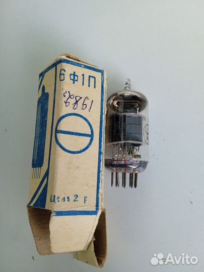 Лампы электронные 6П14П и 6Ф1П времен СССР