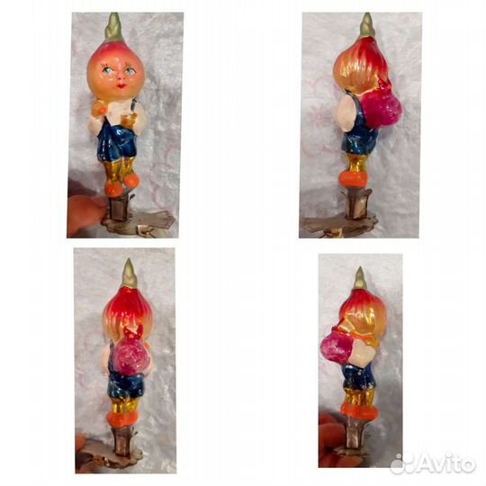 Елочные игрушки 50-60х годов