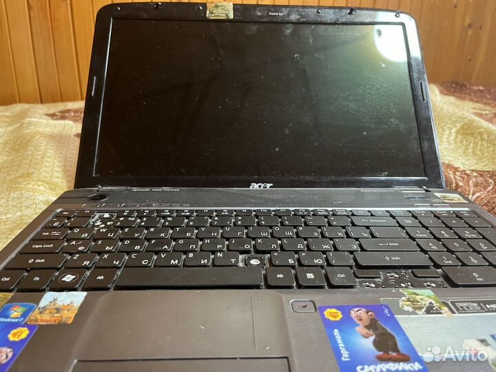 Ноутбук acer на запчасти