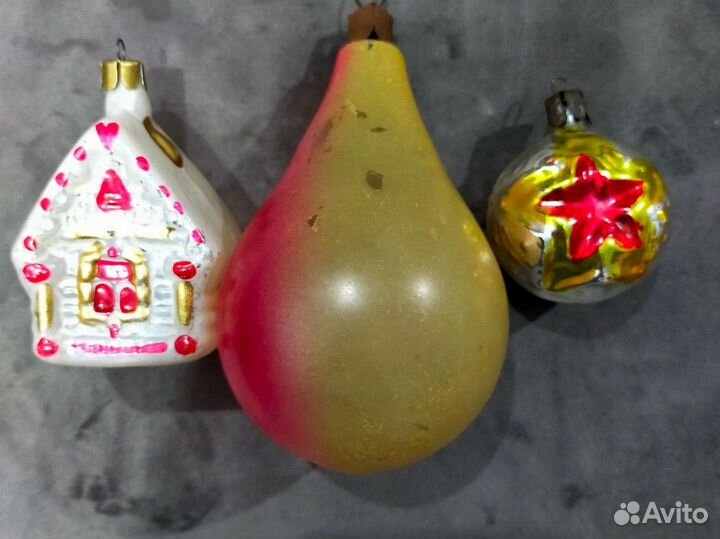 Елочные игрушки СССР