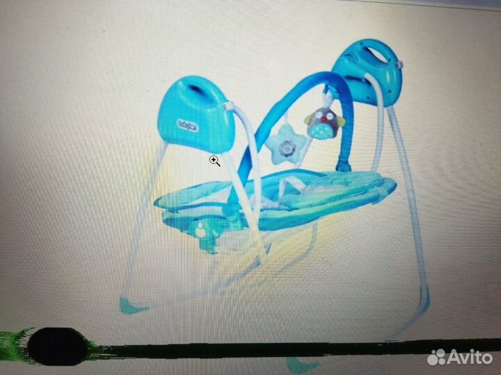 Электрокачель+шезлонг 2 в 1