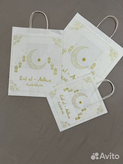 Крафт пакеты с ручками