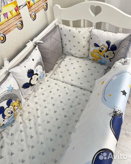 Комплект в кроватку premium