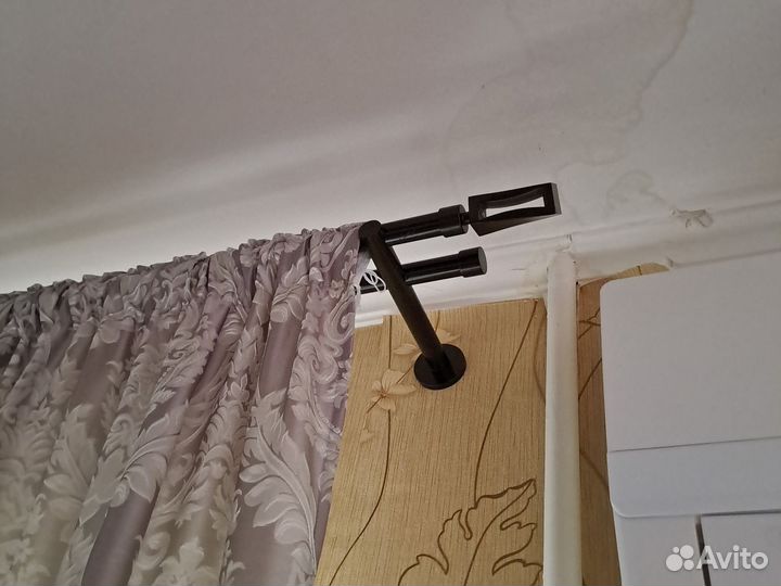 Карниз для штор двухрядный