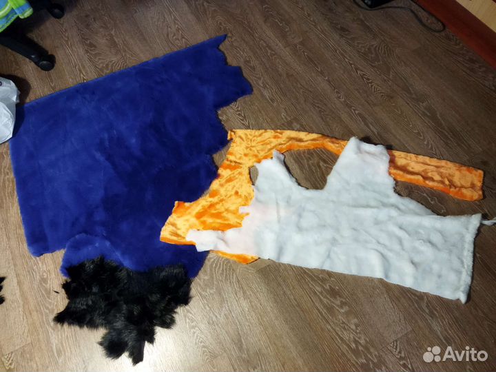 Куски меха для фурсьюта/мех для фурсьюта