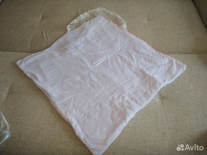 Летний конверт-одеяло на выписку