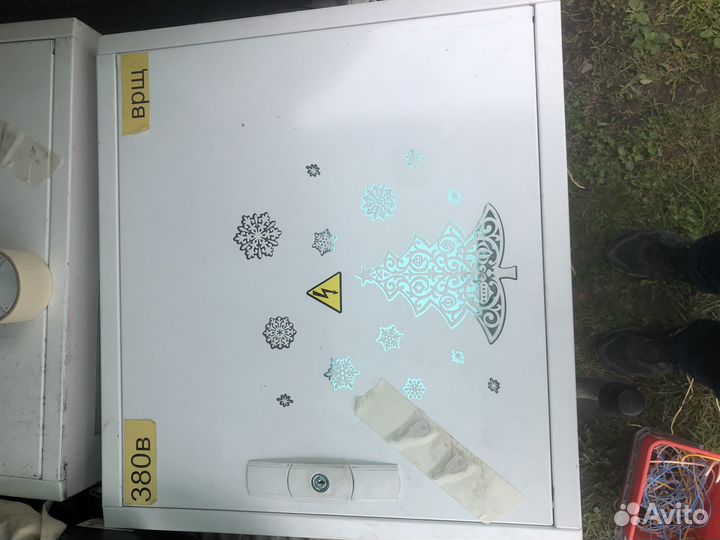 Щит ABB AT32 72 модуля, накладной,белый