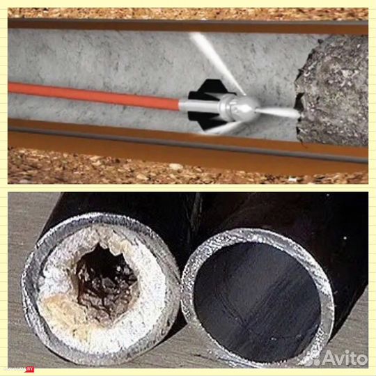 Гидродинамическая прочистка канализации