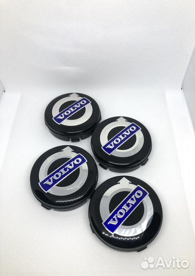 Колпачки на литые диски volvo 64 mm