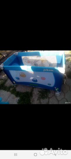 Детская кровать манеж