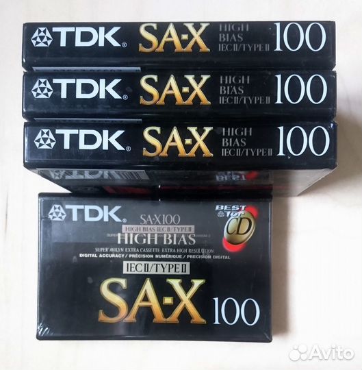 Новые аудио кассеты TDK maxell