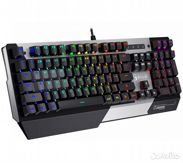 Механическая клавиатура A4Tech Bloody B865N, серый