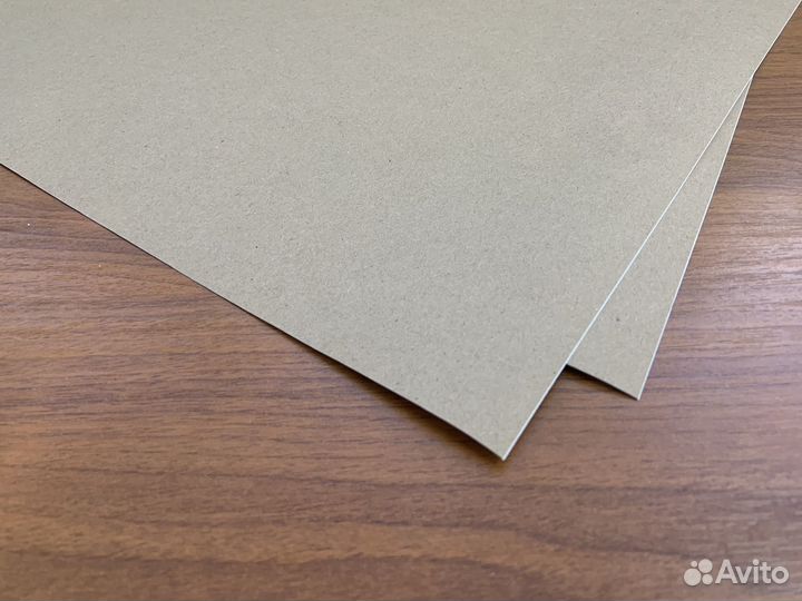 Самоклеящаяся крафт бумага А4