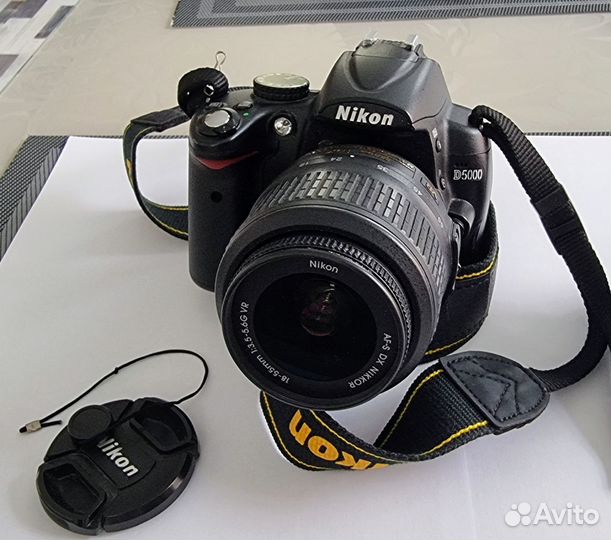 Зеркальный фотоаппарат Nikon D5000 kit