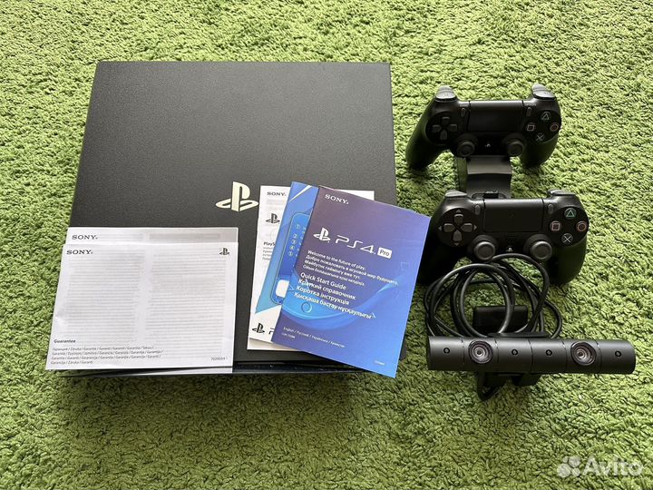 Sony playstation 4 PS4 pro 1tb с играми