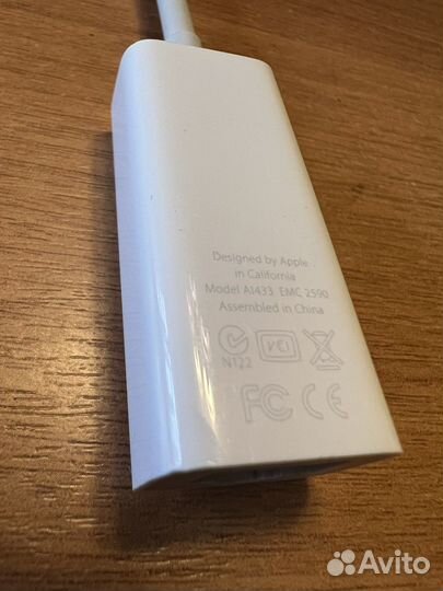Thunderbolt на Gigabit Ethernet A1433 EMC 2590