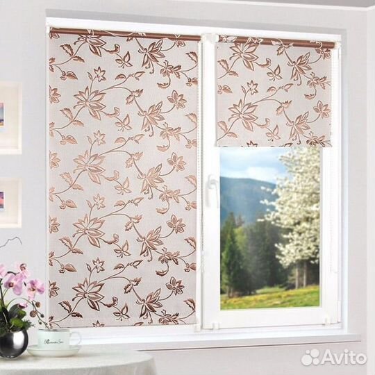 Рулонные шторы под ключ