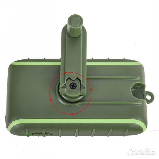 Повербанк с ручной подзарядкой и солнечной панелью