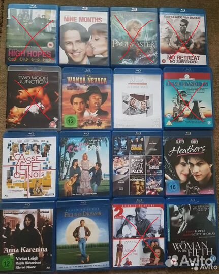 Коллекция Blu-Ray и HD-DVD (Оригиналы) 45 шт