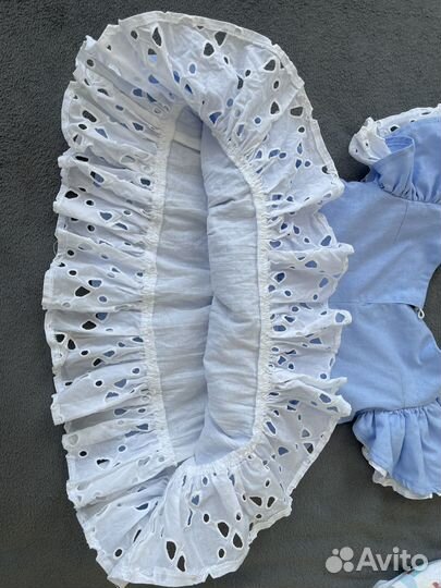 Нарядное платье для девочки 92