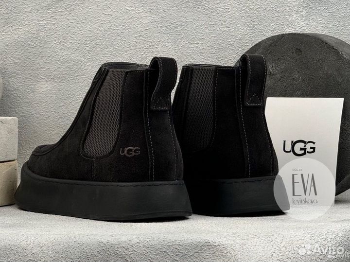 Ботинки мужские Ugg Chelsea Crafted Black