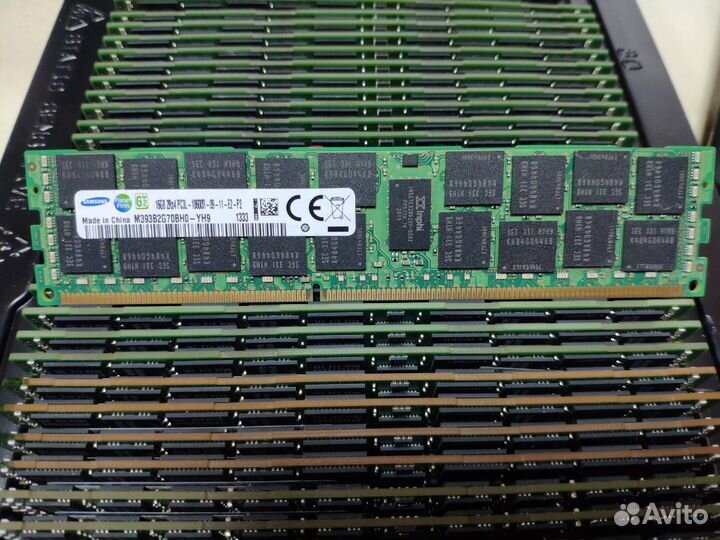 DDR3 REG 16Gb 10600R M393B2G70BH0-YH9 + Гарантия