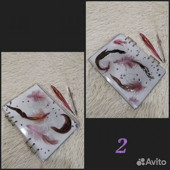 Блокнот на кольцах a5, а6, а7 ручной работы