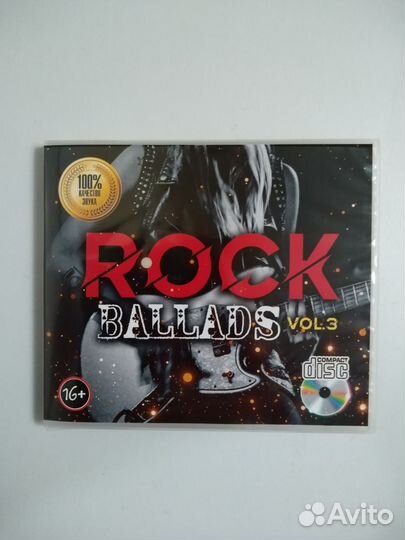 3CD диска. Rock ballads. Зарубежные