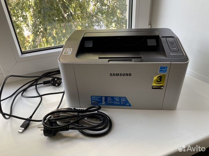 Принтер с Wi-Fi Samsung Xpress M2020W