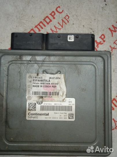 Блок управления двигателем Volkswagen Polo 6R cbza