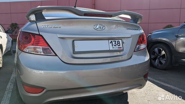 Спойлер Hyundai Solaris