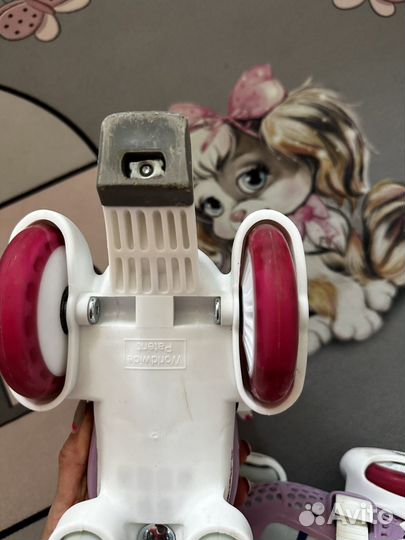 Роликовые коньки детские раздвижные