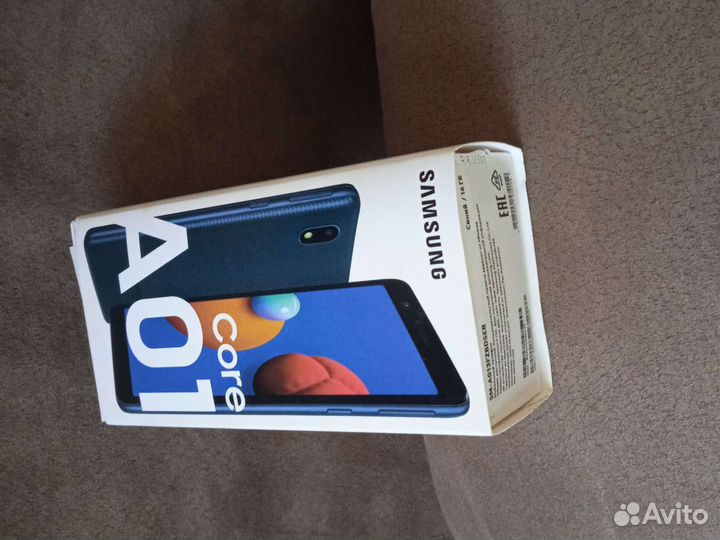 Коробка от смартфона Sumsung А 01 Core