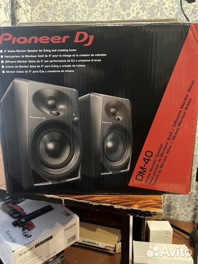 Акустические колонки студийные Pioneer DM-40