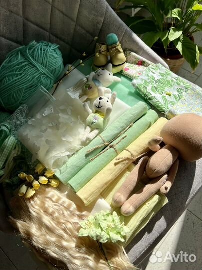 Набор для создания куклы, ткани для ручной работы