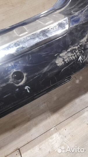 Бампер задний под парктроники Mercedes W166 Ml Gle