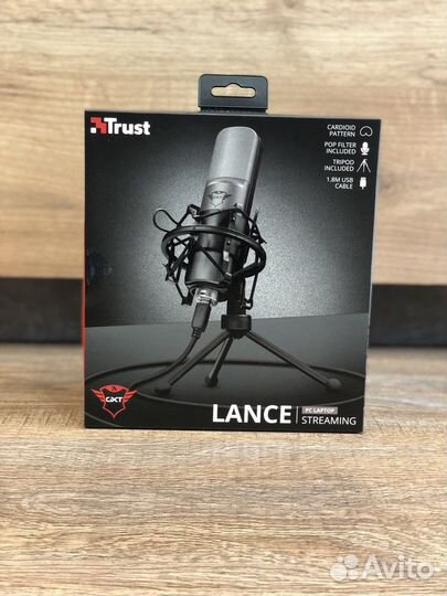 USB микрофон trust gxt 242 lance