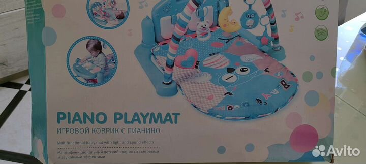 Развивающий коврик с пианино