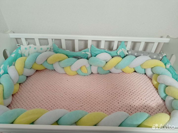 Бортик косичка