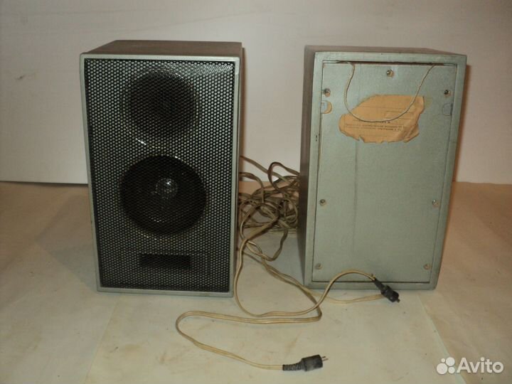 Колонки от проигрывателя VEF СССР 2х10 Вт